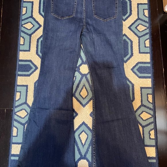 FREE PEOPLE - Just Float On Flare / Bell Bottom Jeans - 1970's blue indigo - Picture 6 of 14